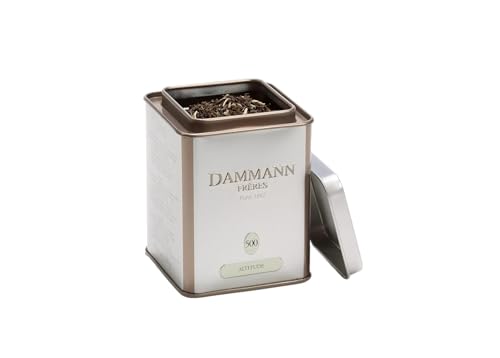 Dammann Freres Loose Leaf, Week-end à Paris, Premium Gourmet French Oolong Tea, Blend Cherry Blossom, Peach Blossom, Almond, Rose Flavors, 3.52 Ounce Tin