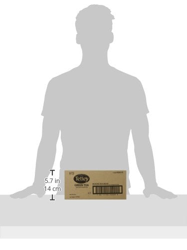 Tetley Natural Decaf Green Tea, Decaffinated Tea, 72 Teabags (Pack of 6), Rainforest Alliance Certified