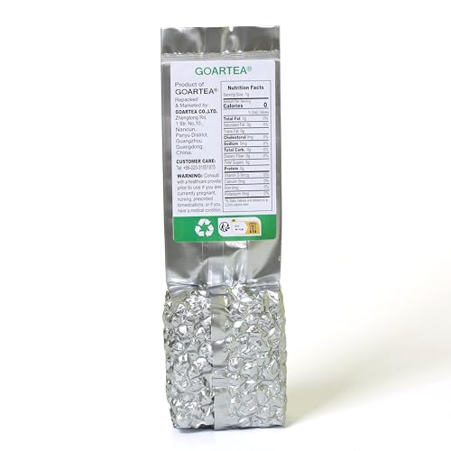 GOARTEA - Jasmine Dragon Pearls - 100g / 3.5oz Supreme Grade - Jasmine Pearl Green Tea - Chinese Green Tea Loose Leaf