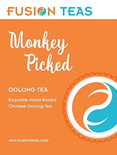 Monkey Picked Oolong Tea - Premium Loose Leaf - Fusion Teas - 16oz Pouch