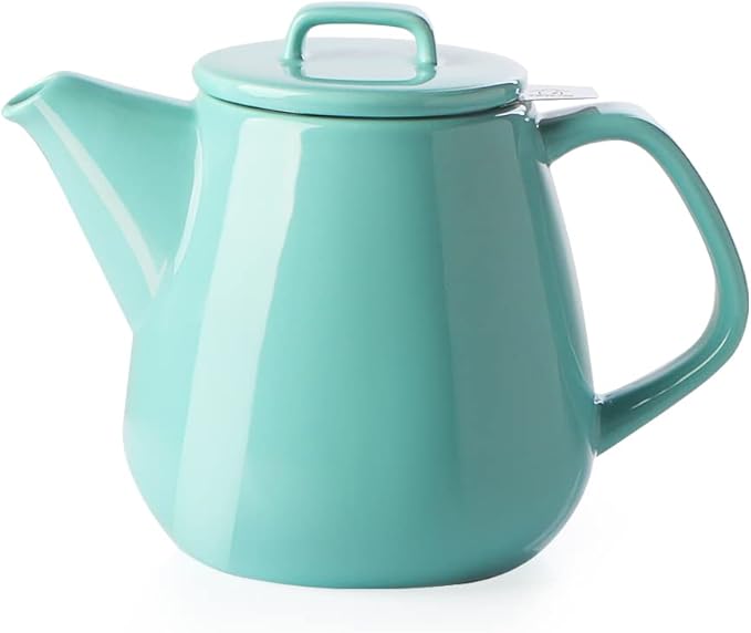 Sweejar 40oz Tea pot with Removable Stainless Steel Infuser,Dishwasher Safe Tea Pots for Loose Tea,T