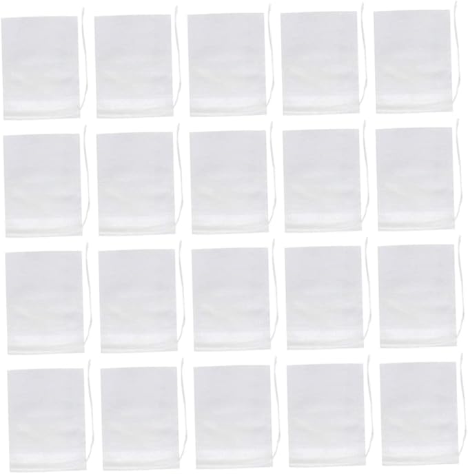 200pcs Tea Filter Bags Disposable Drawstring Seal Filter Tea Bags Infuser