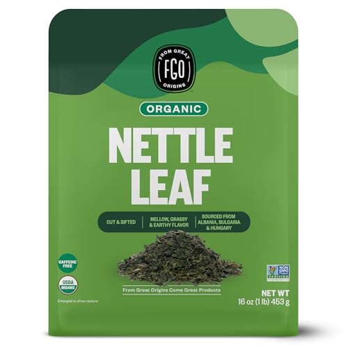 FGO Organic Jasmine Pearl Green Tea, Four Ounce, Loose Leaf, Resealable Bag, Packaging May Vary (Pack of 1)