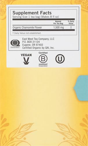Yogi Tea, Chamomile, 16 Count, Packaging May Vary (Pack of 2)