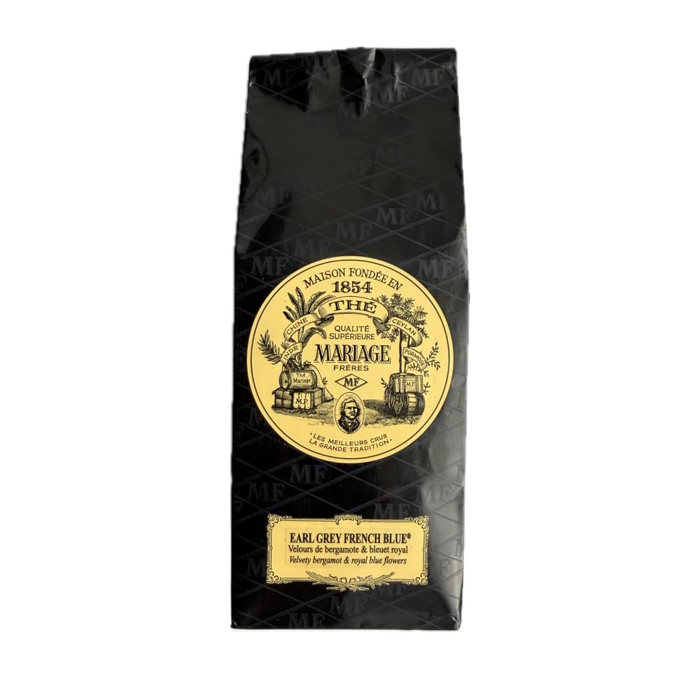 Mariage Freres Earl Grey French Blue T8005-0100 100g Loose Tea Paper Pouch