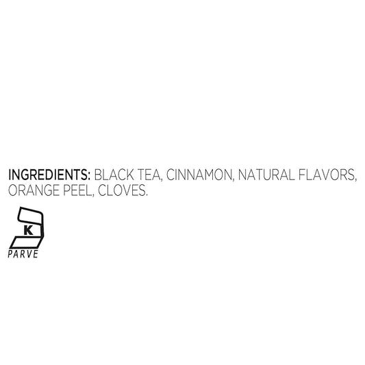 Tea Forte Sweet Orange Spice Premium Loose Leaf Caffeinated Black Tea Blend Canister, Makes 35-50 Cups