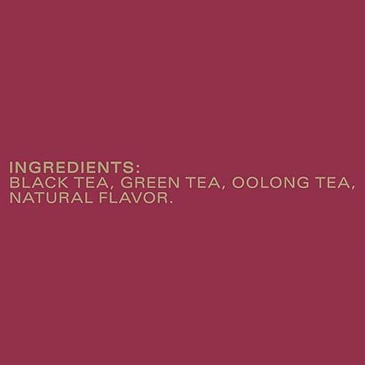 TAZO Joy Limited Edition Seasonal Blend of Black, Oolong & Green Tea with Hints of Peach, 120 Total Bags (20ct - Pack of 6)