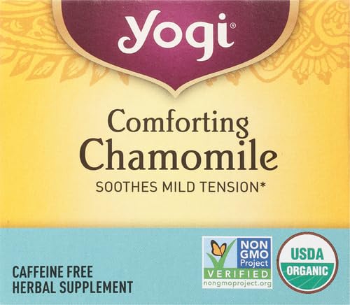 Yogi Tea, Chamomile, 16 Count, Packaging May Vary (Pack of 2)