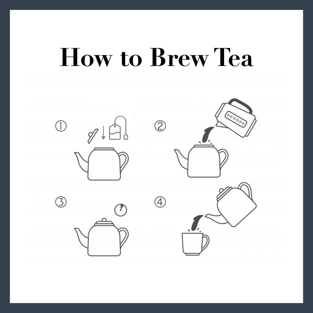 ห้างใบชา Premium Young Stem Oolong Tea Bags for a Smooth & Fragrant Brew (5g x 8 Sachets)