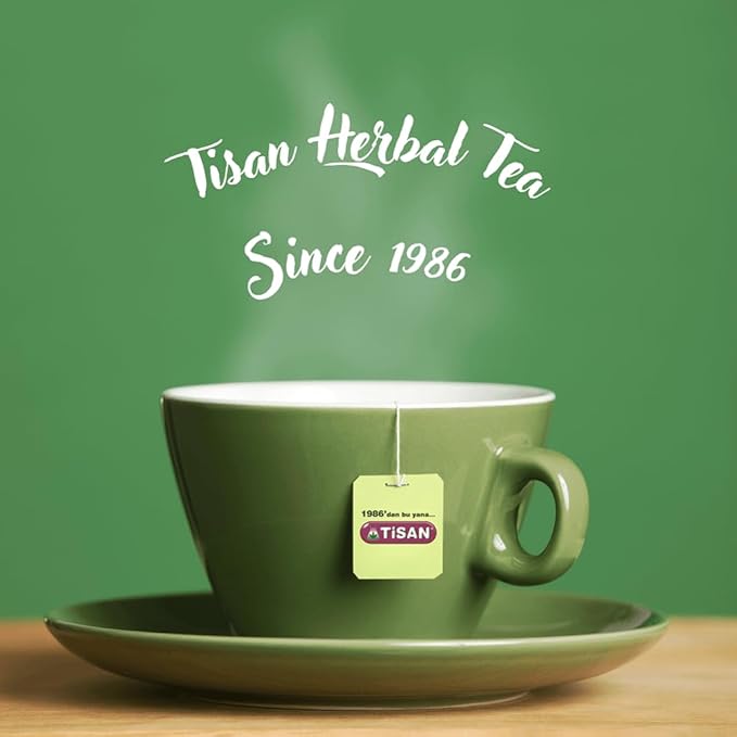 Echinacea Tea from Tisan – 40 Herbal Tea Bags, Natural Herbal Blend, Daily Balance