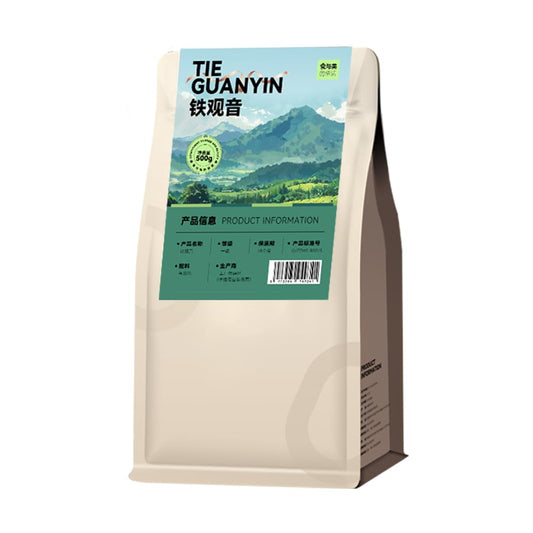 Tieguanyin Oolong Tea 500g | Premium Chinese Iron Goddess of Mercy Tea | Orchid Aroma Floral Oolong Tea | Smooth & Balanced Energy Tea for Focus, Relaxation & Wellness