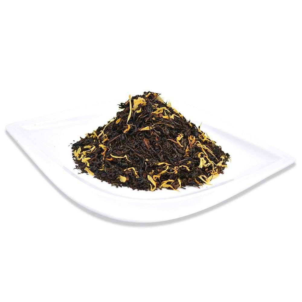 Organic Positively Tea Company Positively Tea, Organic Passion Fruit Black Tea, Loose Leaf, 16 Ounce