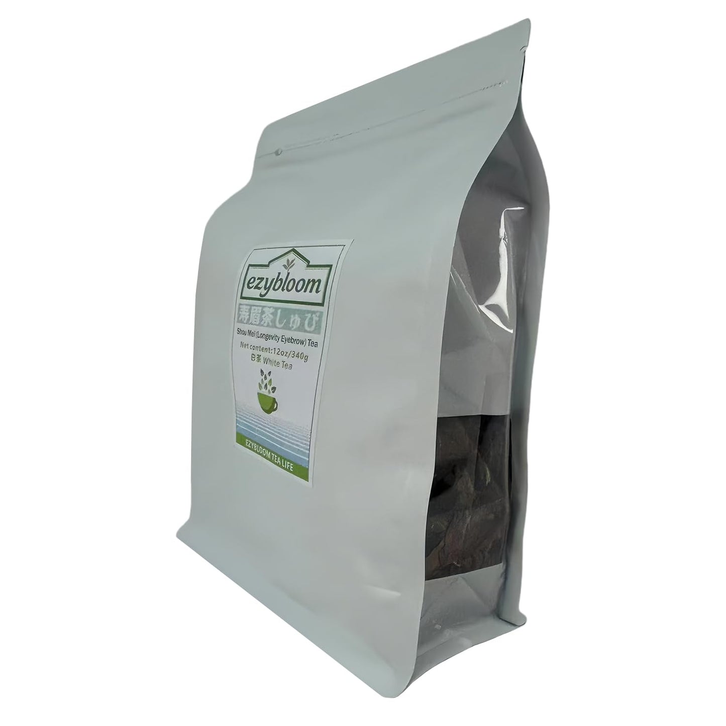 Ezybloom Longevity Eyebrow Tea Shoumei White Tea FudingTea Aged Tea Square Cake Tea White Tea Tea Leaves(壽眉)12oz/340g