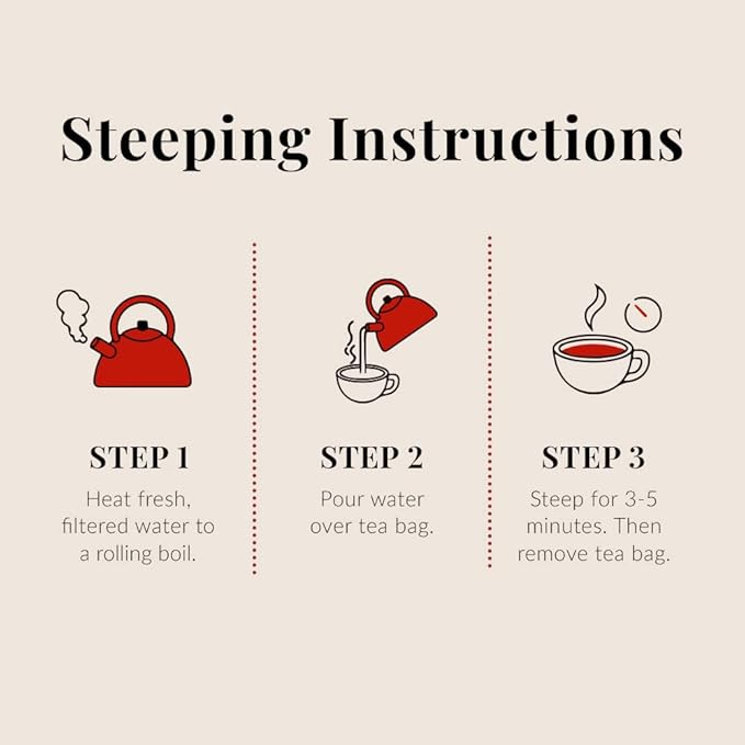 The Republic of Tea — Sip and Be Merry, Holiday Gift Tea, 50 Tea Bags, Naturally Caffeinated