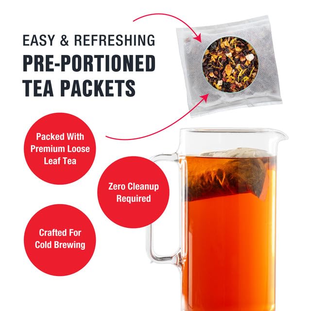 Tiesta Tea - 20 Pack Cold Brew Variety, Loose Leaf, Premium Blend
