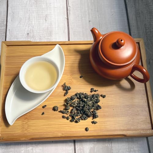 Teacrave, Qilai High Mountain Oolong Tea Loose Leaf 57g (2 OZ) | Taiwan Oolong Tea | Loose Leaf Tea