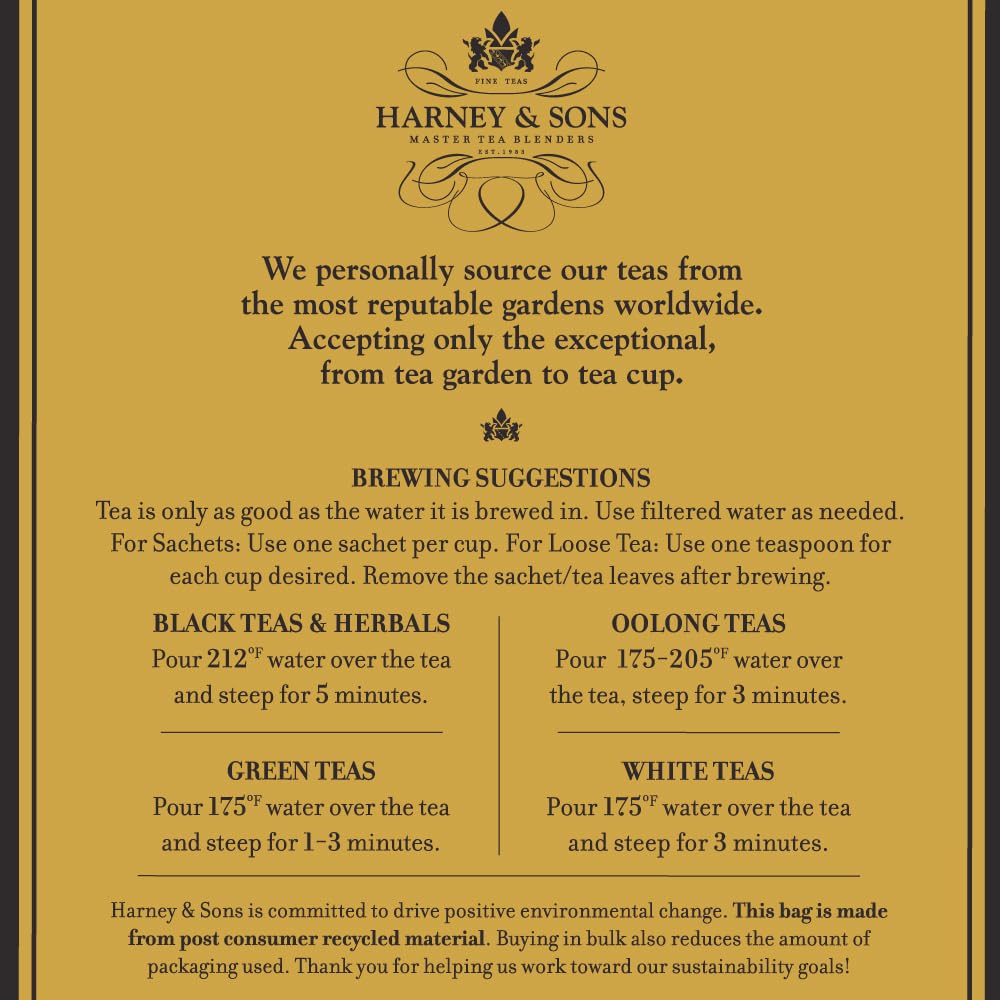 Harney & Sons Japanese Sencha Green Tea | 16 oz bag loose leaf tea