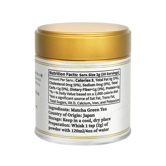 YEDOENSIS KYOTO Uji Matcha - Ceremonial Matcha Powder (1.4 oz)