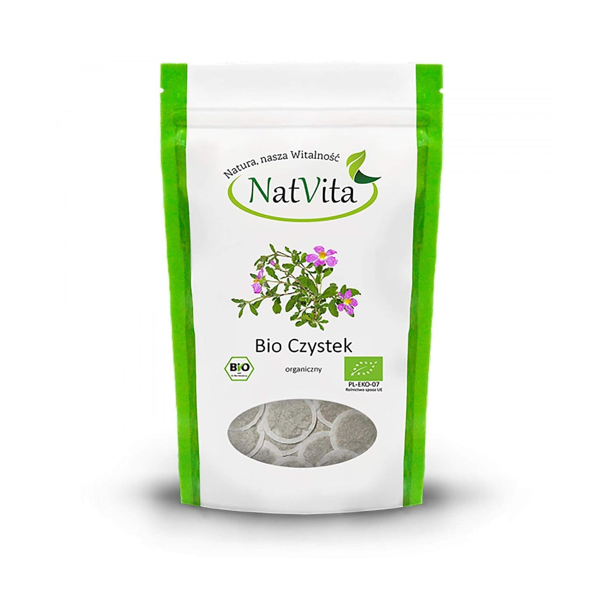 NatVita Organic Cistus Incanus Rock Rose 200 Tea Bags (200 x 1.3g) 9oz