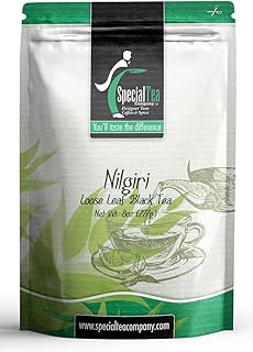 Special Tea Loose Leaf Black Tea, Nilgiri Organic, 8 Ounce