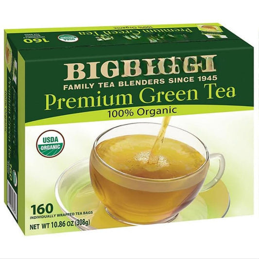 Premium Organic Green Tea value pack 160 ct.