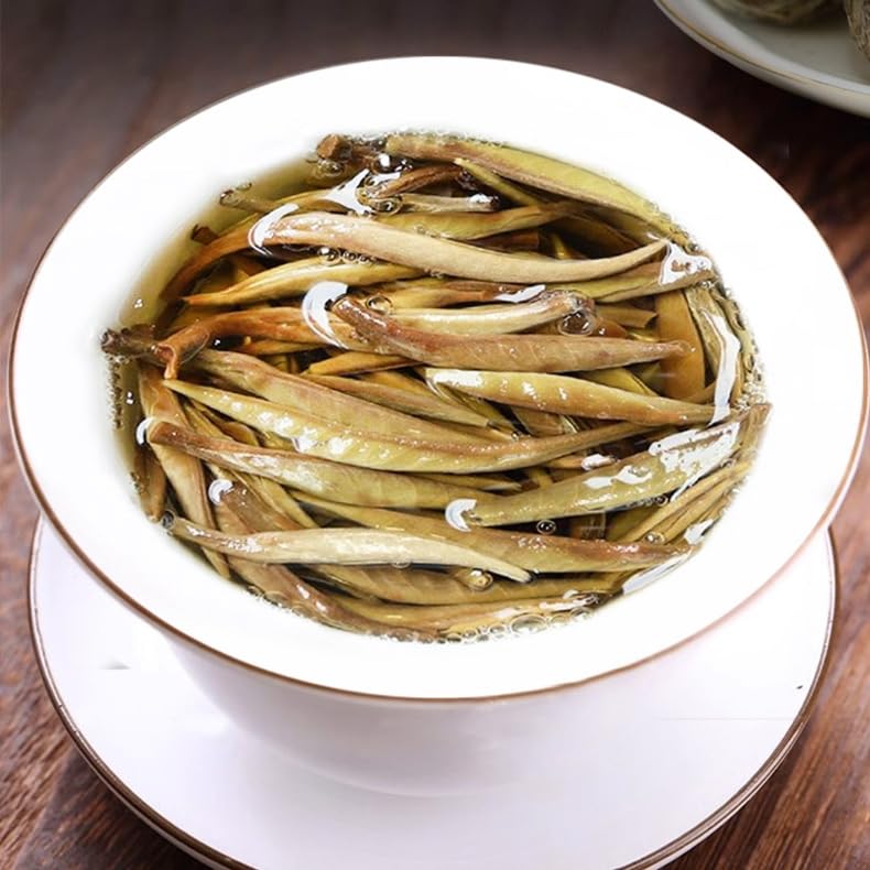 2015 White Hair Silver Needle Fujian Alpine White Tea Bright Front Wilderness Whole Single Bud Longzhu Silver Needle Authentic Tea (50g)