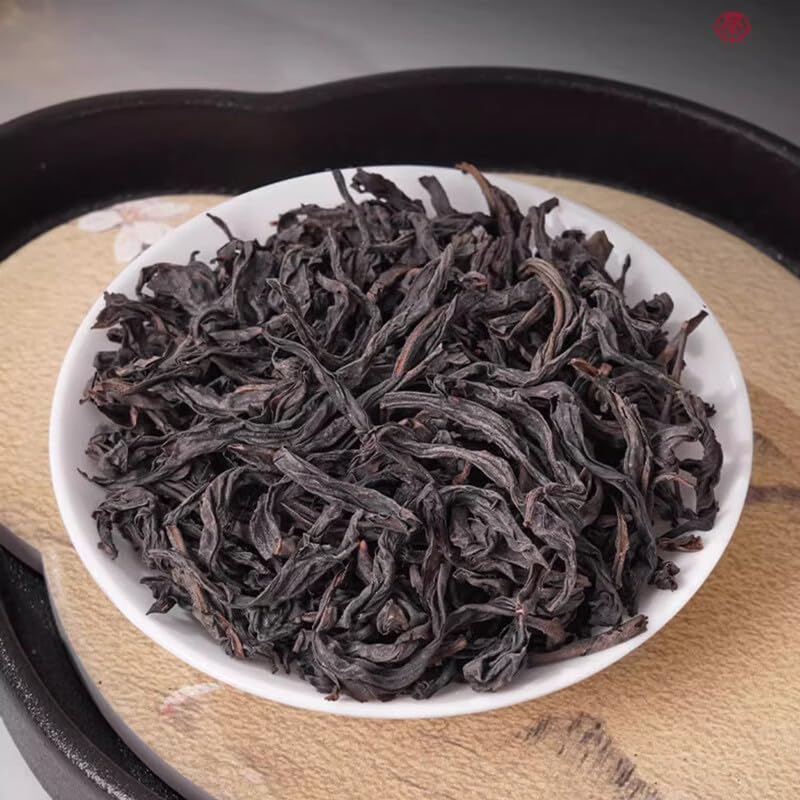 Yan Zi Ke Rou Gui Rock Oolong Tea (燕子窠肉桂岩茶) – 30 Loose Leaf Teabags, 8.81oz (250g) – Wuyi Mountain Roasted Oolong with Bold Cinnamon Aroma – Chinese Tea for Energy & Wellness