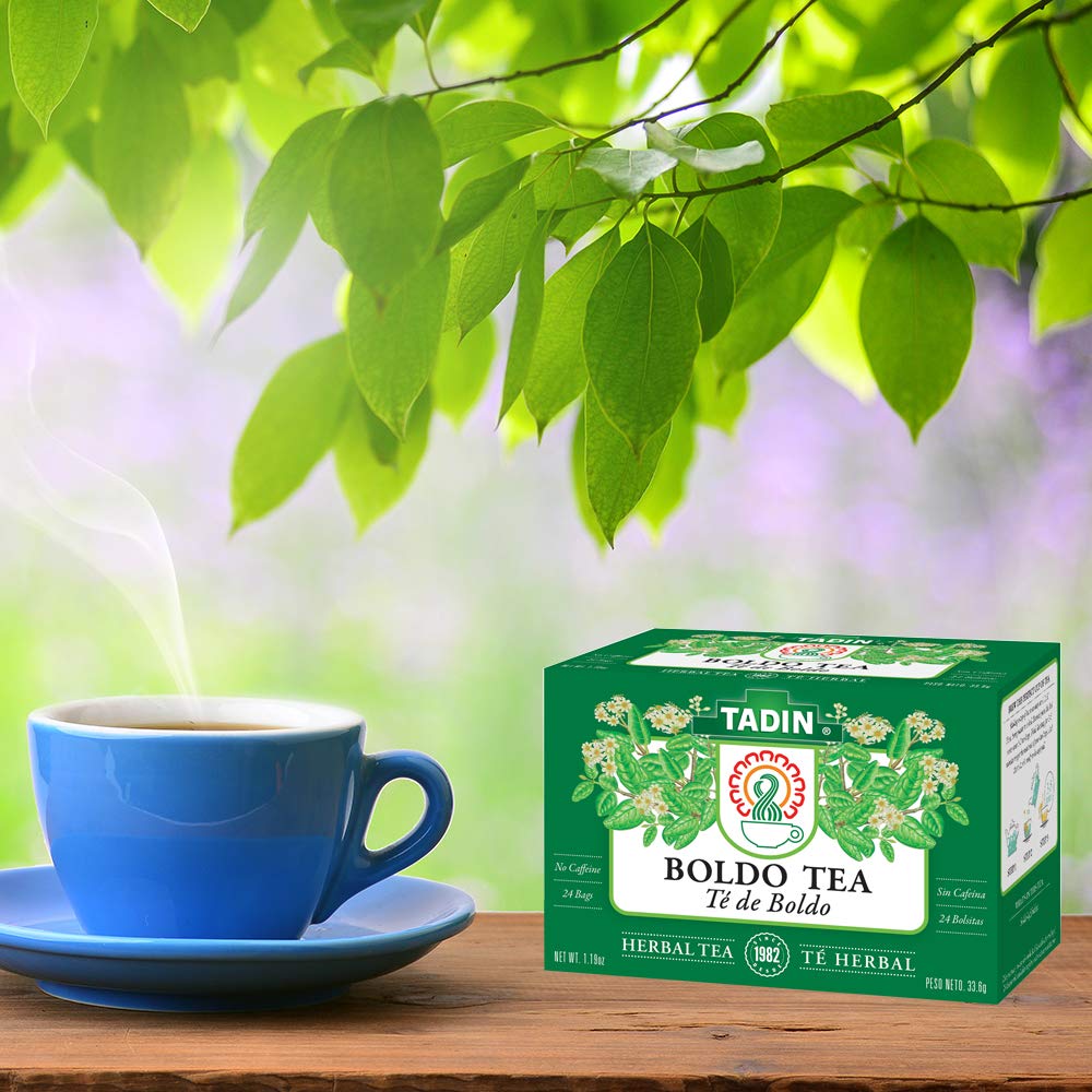 Tadin Boldo Herbal Tea (24 Teabags) (Pack of 2)