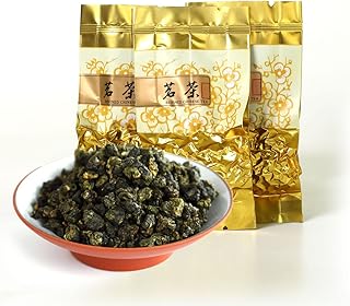 GOARTEA Taiwan Oolong Tea Loose Leaf Dong Ding Oolong Tea 10pcs 8g Supreme Taiwan Tea Tung Ting Oolong Tea Green Oolong Tea Dongding Oolong Tea High Mountain Oolong Tea
