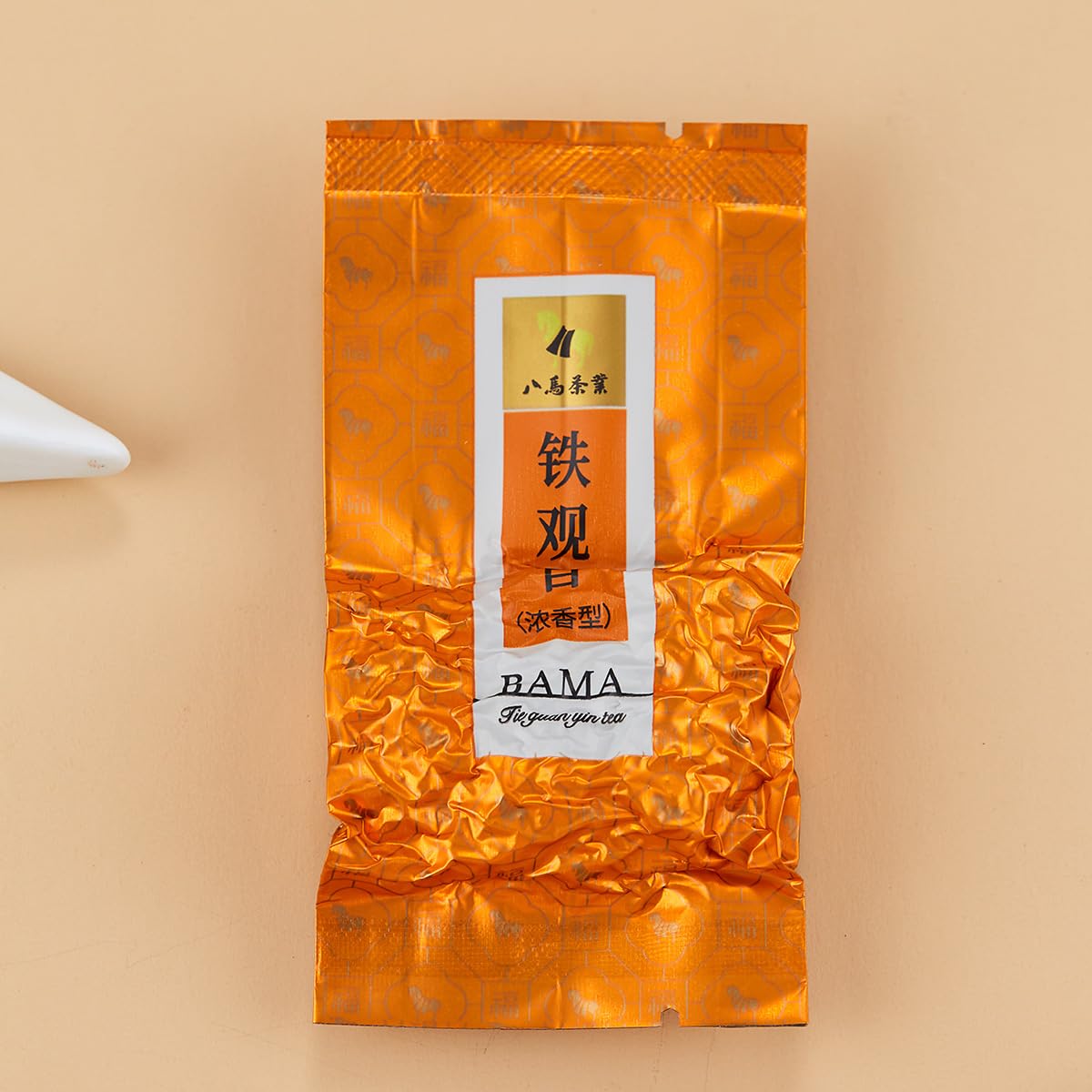 BAMATEA Tieguanyin Oolong Tea Loose Leaf 66g(2.33oz) - Chinese Iron Goddess of Mercy from Anxi,Fujian High Mountain,8 Individual Bags