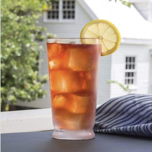 Luzianne Decaf Open Brew Tea Bags with Filters, 4oz Bags (Pack of 16)