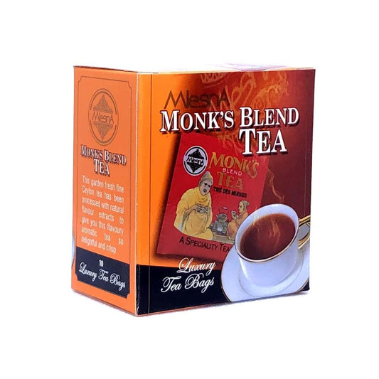 Mlesna Monk's Blend Tea - Ceylon Tea in Luxury Tea Bags