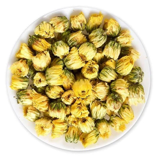 150g/5.3oz Chrysanthemum Tea, Bulk Loose Leaf Flowers, Premium Buds, Tai Ju Herbal Tea, Caffeine Free, Natural Liver and Immune Support Chrysanthemum Buds