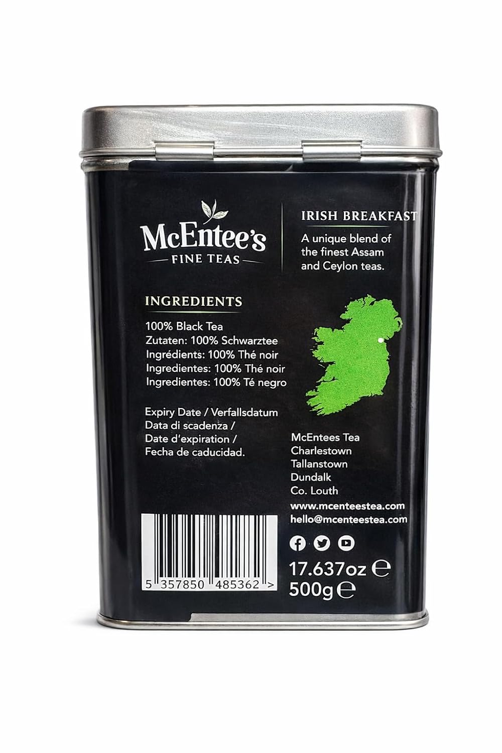 Irish Breakfast Tea 500g by McEntee's