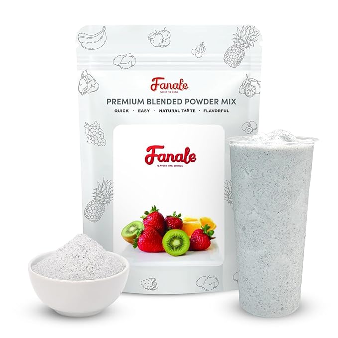 Fanale Premium Creamy Sesame Bubble Tea Flavoring Powder | Perfect for Baking, Smoothies, Desserts a