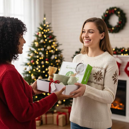 7Pcs Matcha Whisk Set,Ceramic Matcha Tea Set Includes Whisk Matcha Bowl Scoop and Whisk with Holder Sifter Towel,Elegant Matcha Kit Gift for Matcha Enthusiasts and Tea Lovers(Matcha Green)