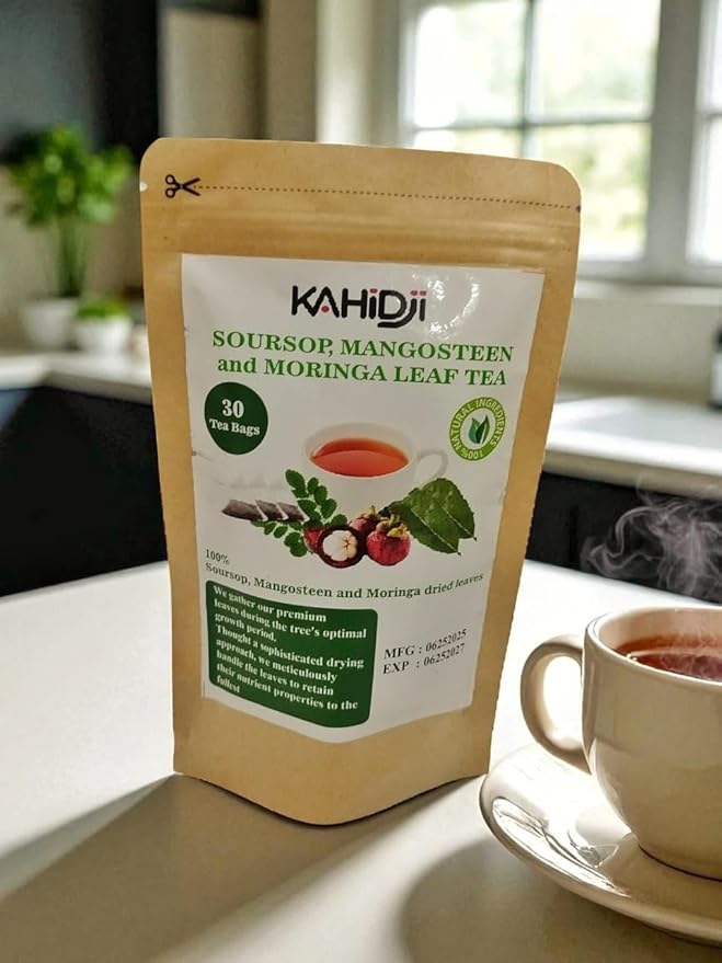 SOURSOP, MORINGA & MANGOSTEEN Peel Tea – 30 Premium Tea Bags