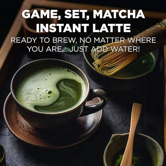Maud's Matcha Latte Instant Packets, 16 ct, Instant Hot or Iced Matcha Latte - Just add water