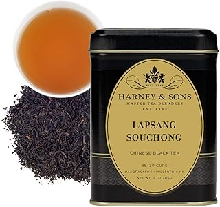 Harney & Sons Loose Leaf Black Tea, Lapsang Souchong, 3 Ounce