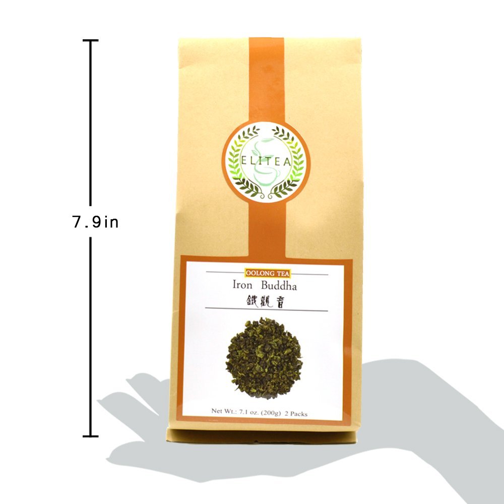 ELITEA Prime Quality Oolong Tea Loose Leaf Monkey Picked, Tie Guan Yin Famous Chinese Tea Bulk 7.1 Ounce Bag