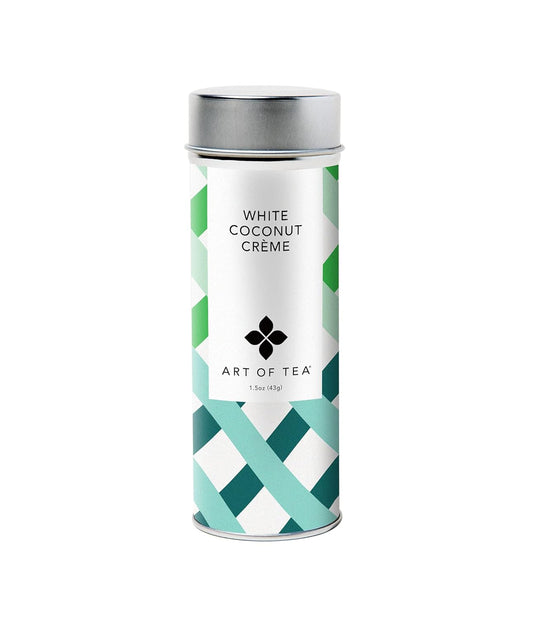 Art of Tea | White Coconut Crème 1.5oz | Artisan Loose Leaf Tea Tin