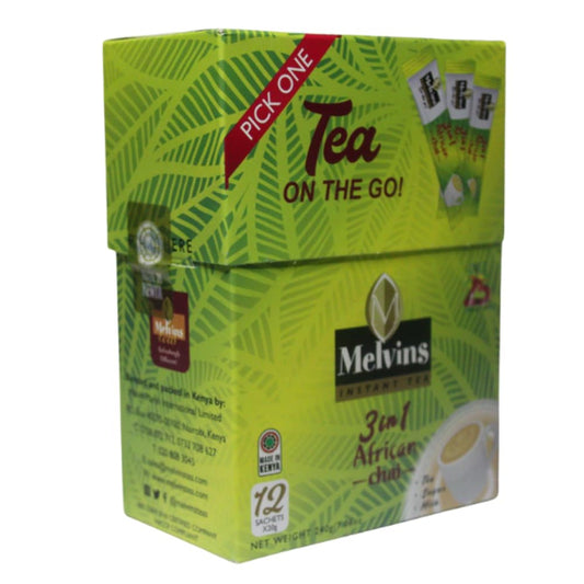 MELVINS AFRICAN TEA IN PACKETS 3 IN 1