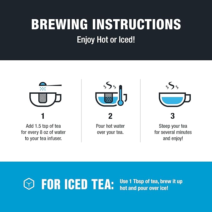 Tiesta Tea - Top Loose Leaf Tea Gift Box, Medium Caffeinated Assorted Blends, 3 Pouched Bags for Hot & Iced Brews Variety Pack, Green, Herbal, Fruity & Lavender