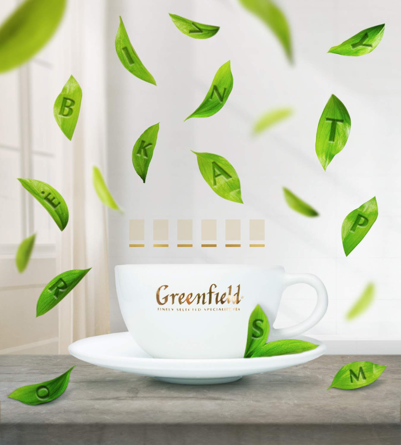 Greenfield Green Melissa Green Tea - 100 Individually Wrapped Tea Bags - Green Tea with Lemon Balm, Peppermint, and Natural Lemon Flavor - Refreshing Citrus Herbal Blend - 5.29 oz