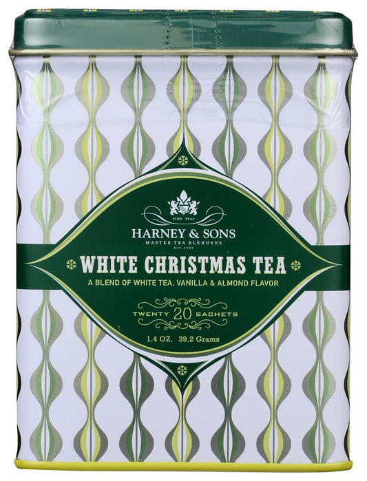 Harney & Sons White Tea, White Christmas, 20 Sachets