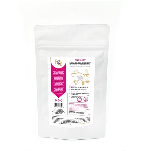 FunctionaliQi Lemongrass Mint Herbal Tea with Black Cohosh & Blue Cohosh – 2 Eco Tea Bags