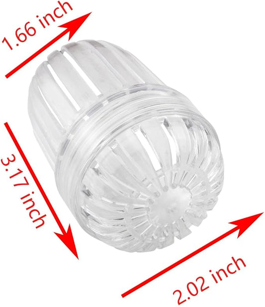 2PCS Fruit Infuser Wide Mouth Bottle Tea Infuser Tea Infuser Ball Transparent Tea Strainer Tennis Ball Plastic Mesh Tea Ball Tea Strainer Strainer