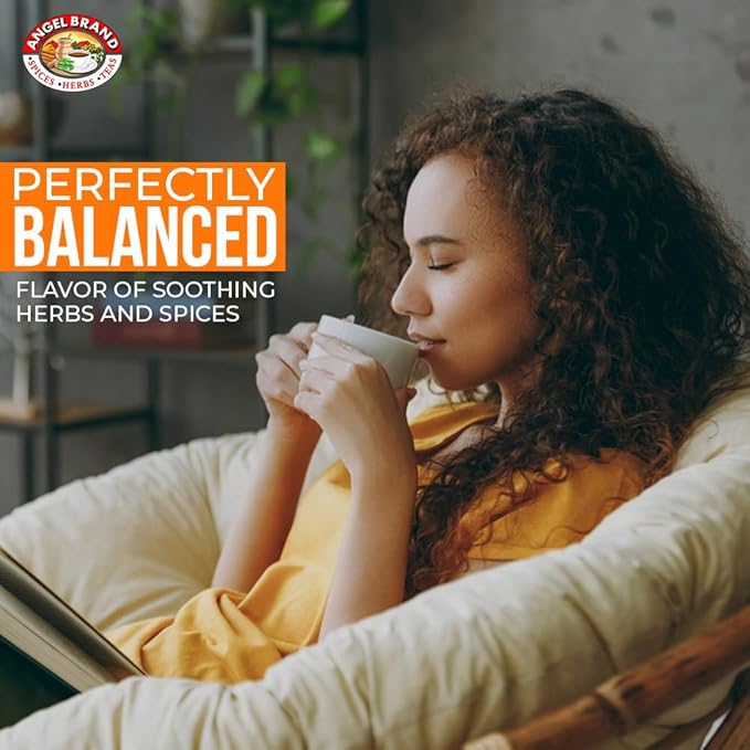 Angel Brand Allergy Relief Tea – Herbal Tea, 25 Tea Bags – Tea for Allergy Care, Cough Relief &