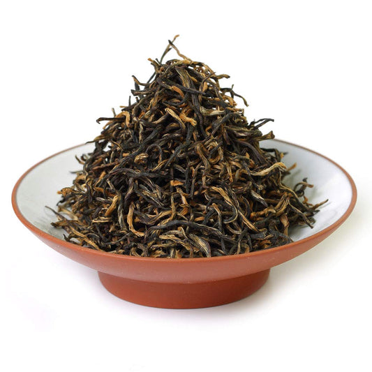 GOARTEA Lapsang Souchong Black Tea - No Smoky - 100g / 3.5oz Premium Grade - Traditional Chinese Tea Loose Leaf - Golden Buds