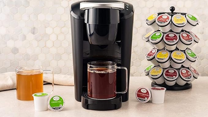 Twinings Decaf Earl Grey K-Cup Pods for Keurig, Decaffeinated Black Tea Flavoured with Citrus and Bergamot, 24 Count (Pack of 2)